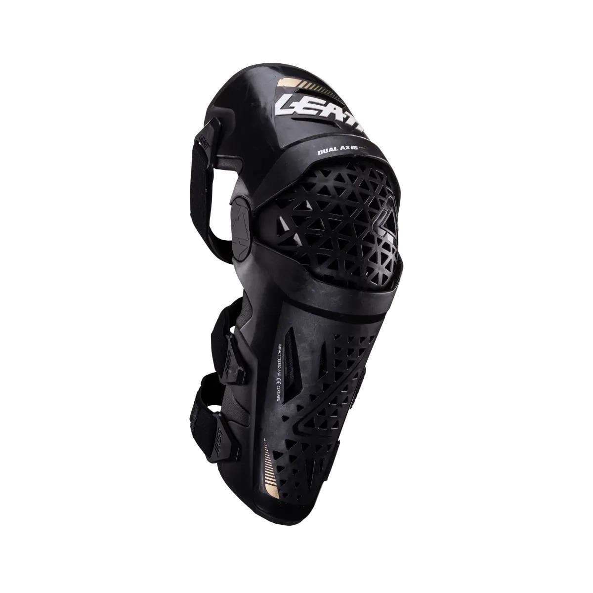 LEATT DUAL AXIS PRO SİYAH  DİZLİK