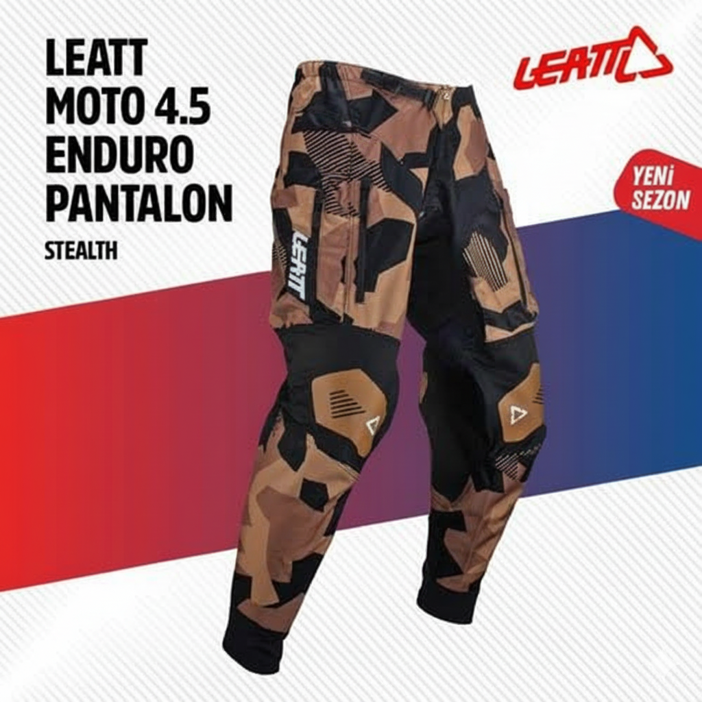 Leatt Enduro 4.5 Kahverengi Motosiklet Pantolonu