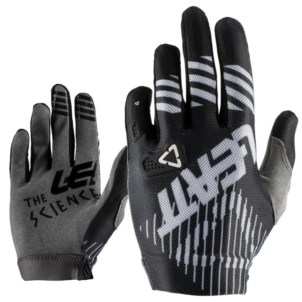LEATT GPX 1.5 SİYAH BEYAZ ELDİVEN