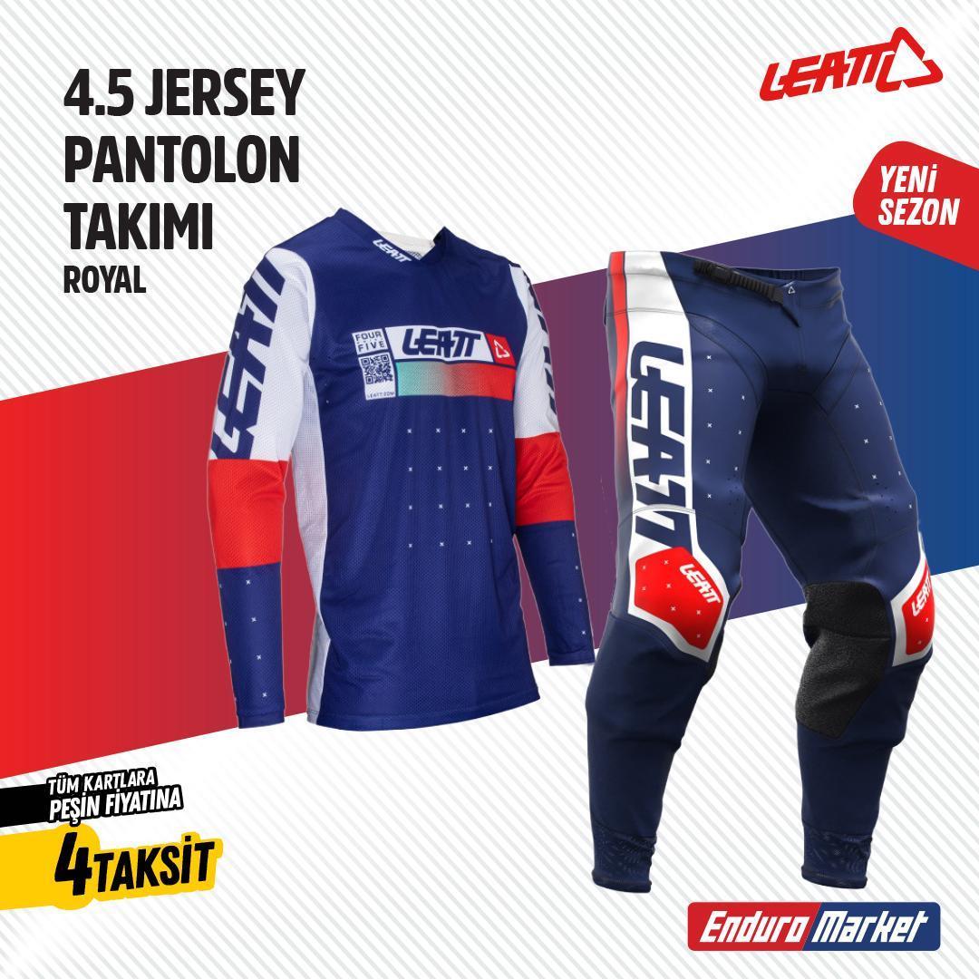 LEATT LACİVERT BEYAZ JERSEY PANTLON TAKIMI