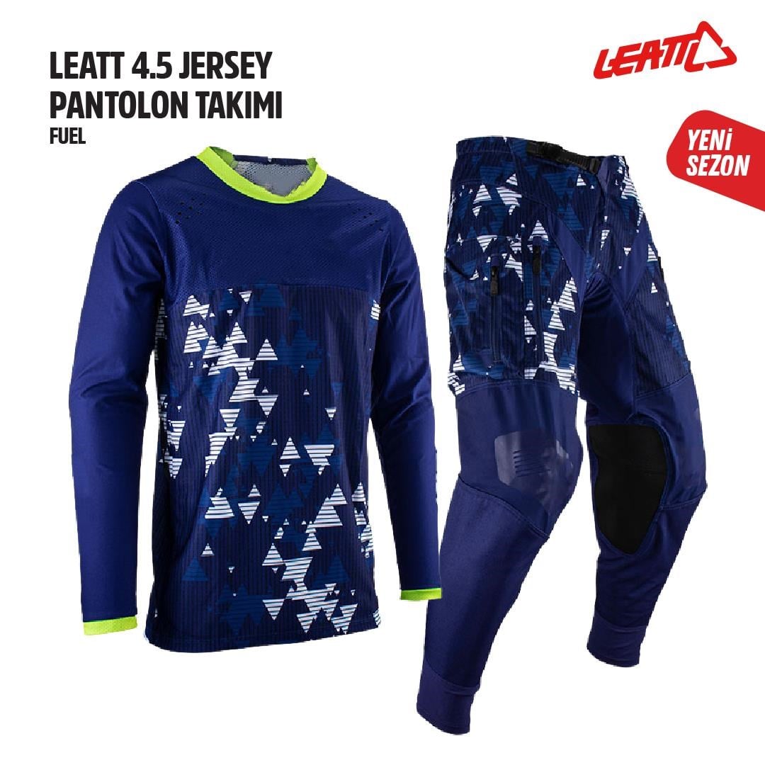 Leatt Lacivert Jersey Pantolon Takımı