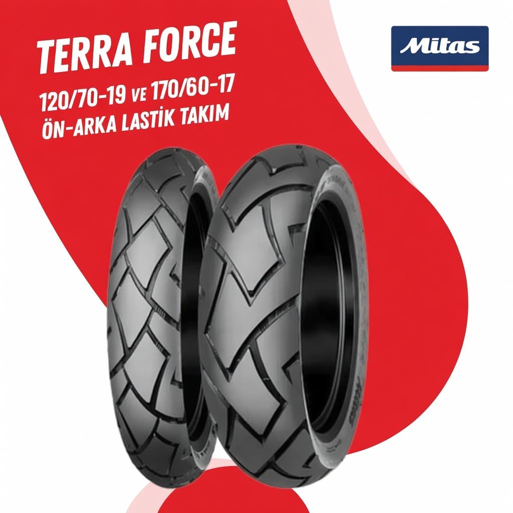 Mitas Bmw 1200 Gs Mitas Terra Force Lastik  Set