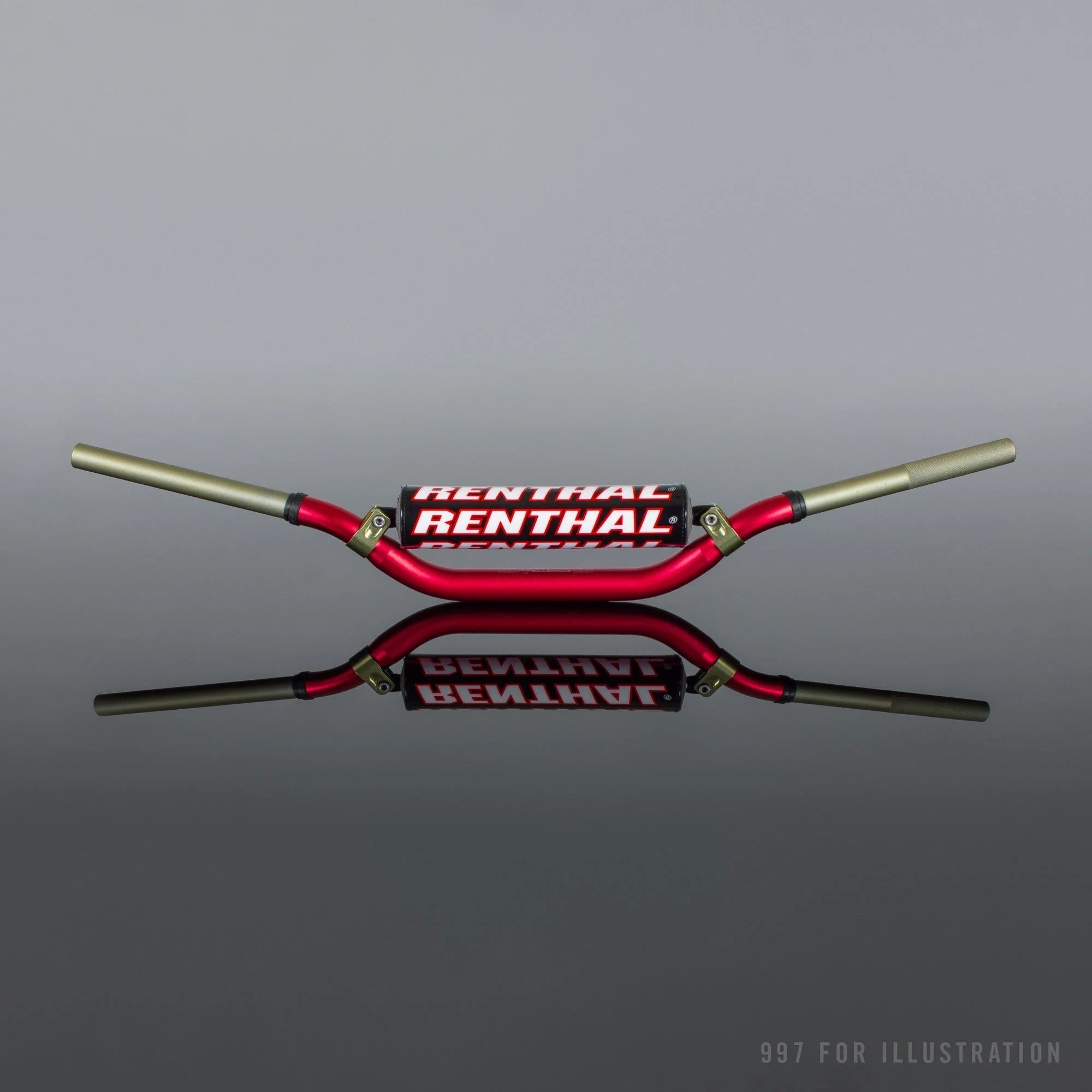 Renthal Twinwall 999 28Mm Kırmızı Gidon