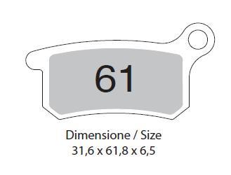 TROFEO SİNTERLİ FREN BALATASI