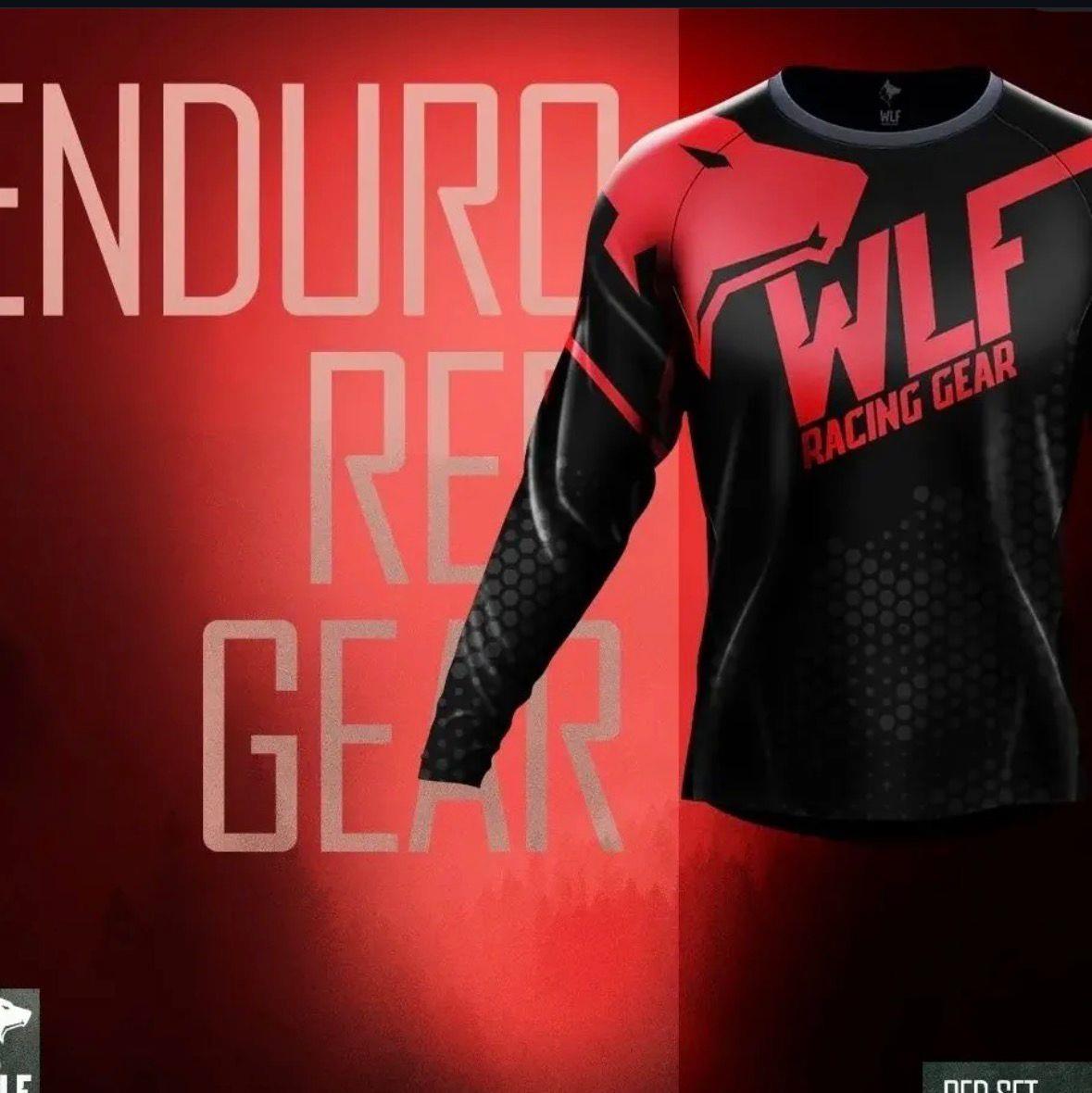 WLF Siyah Kırmızı Jersey