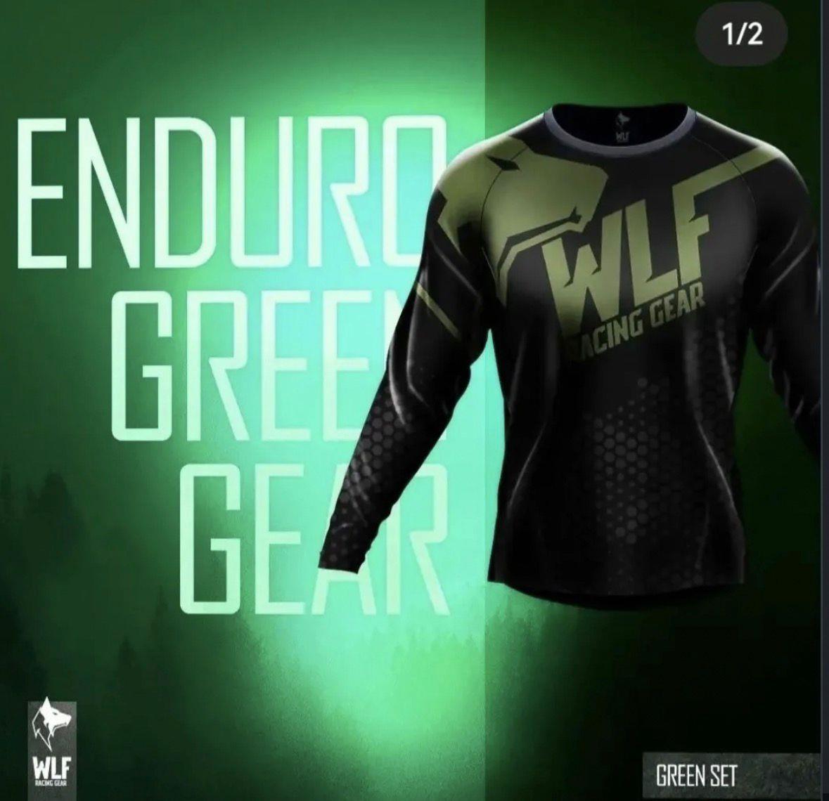 WLF Siyah Yeşil Jersey