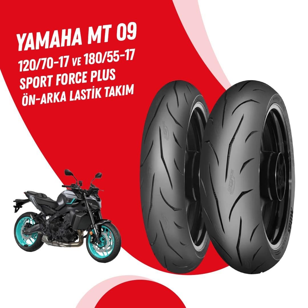 YAMAHA MT 09 MİTAS SPORT FORCE + LASTİK TAKIMI