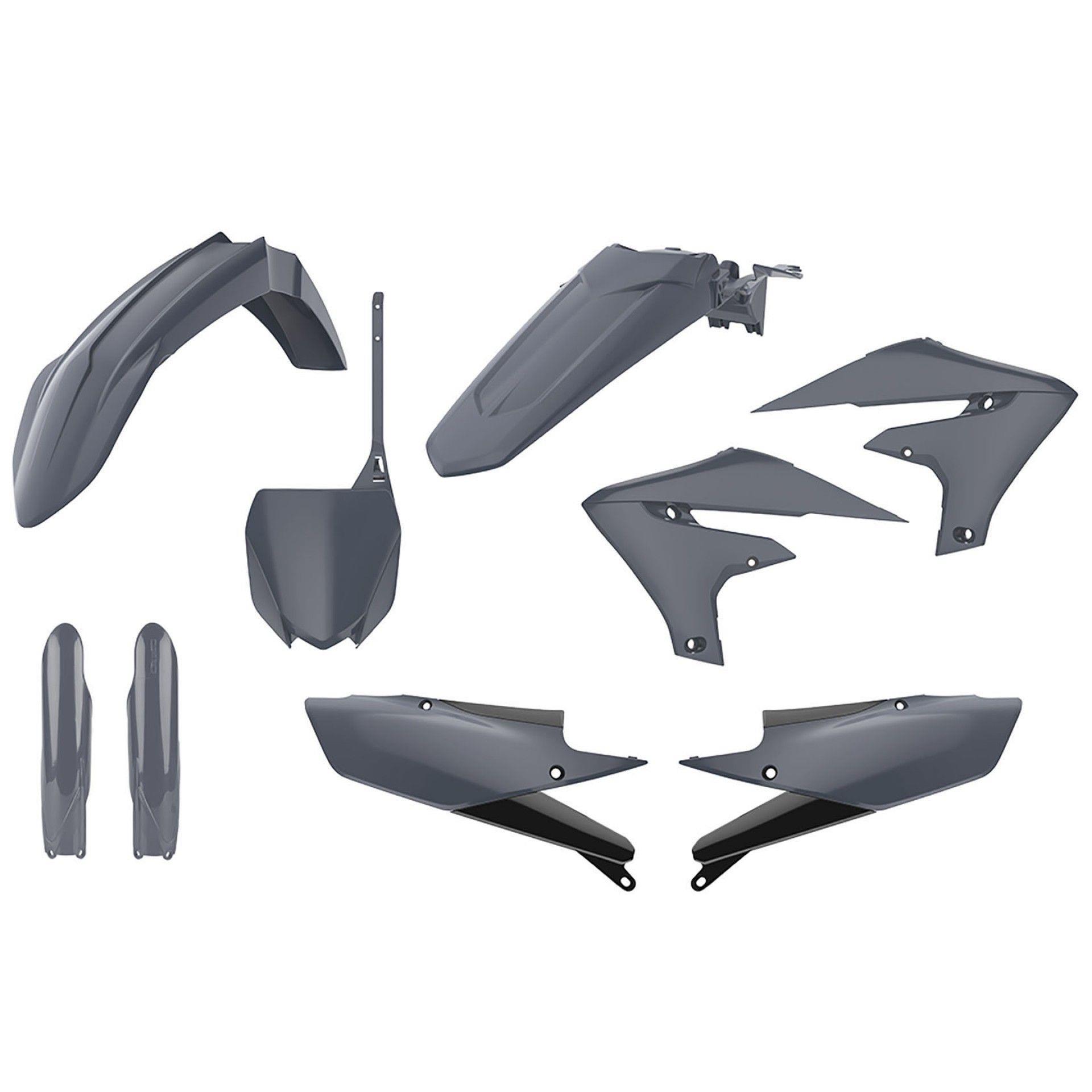 YAMAHA YZ250F 19-20 POLISPORT GRENAJ SET GRİ