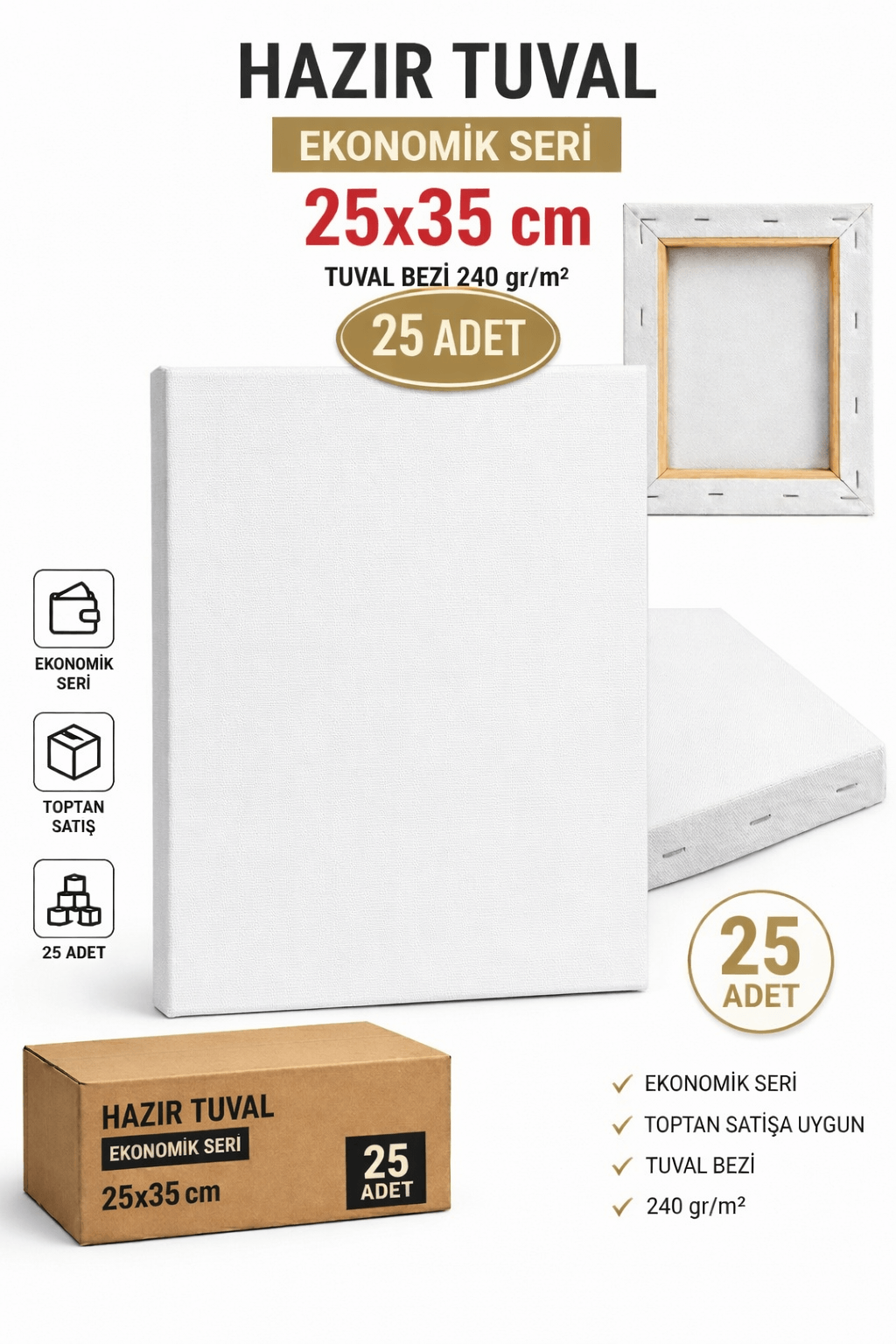 25x35 tuval toptan