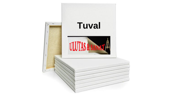 E Tuval 25 x 25 cm  x 25 Ad