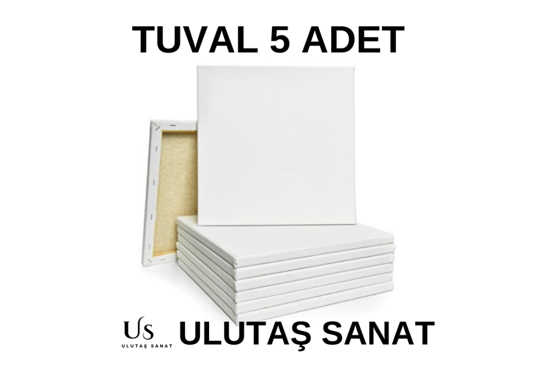 Şövale Tuval 35x 50 cm  x 5 Ad