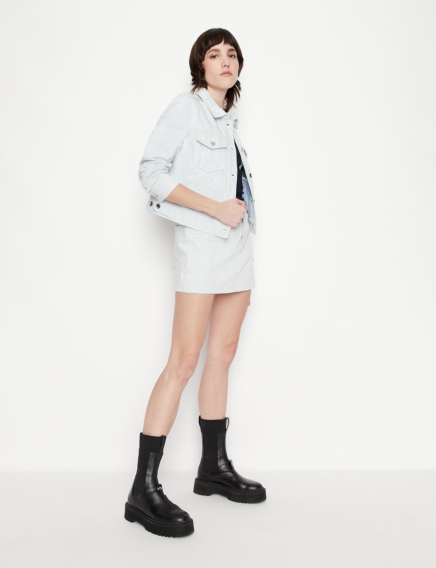 ARMANI EXCHANGE MİNİ KOT ETEK