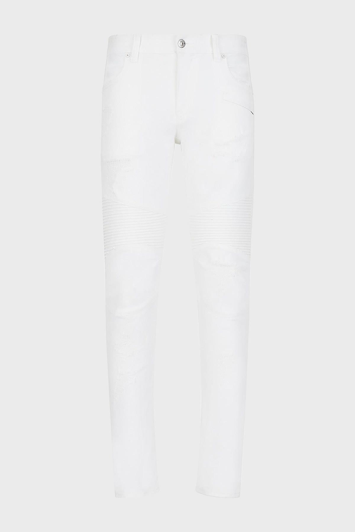 A/X DAR KESİM BİKER KOT PANTOLON