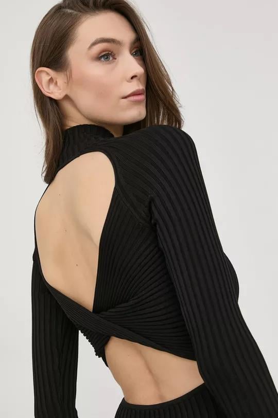 GUESS SIRT DETAYLI TRİKO ELBİSE