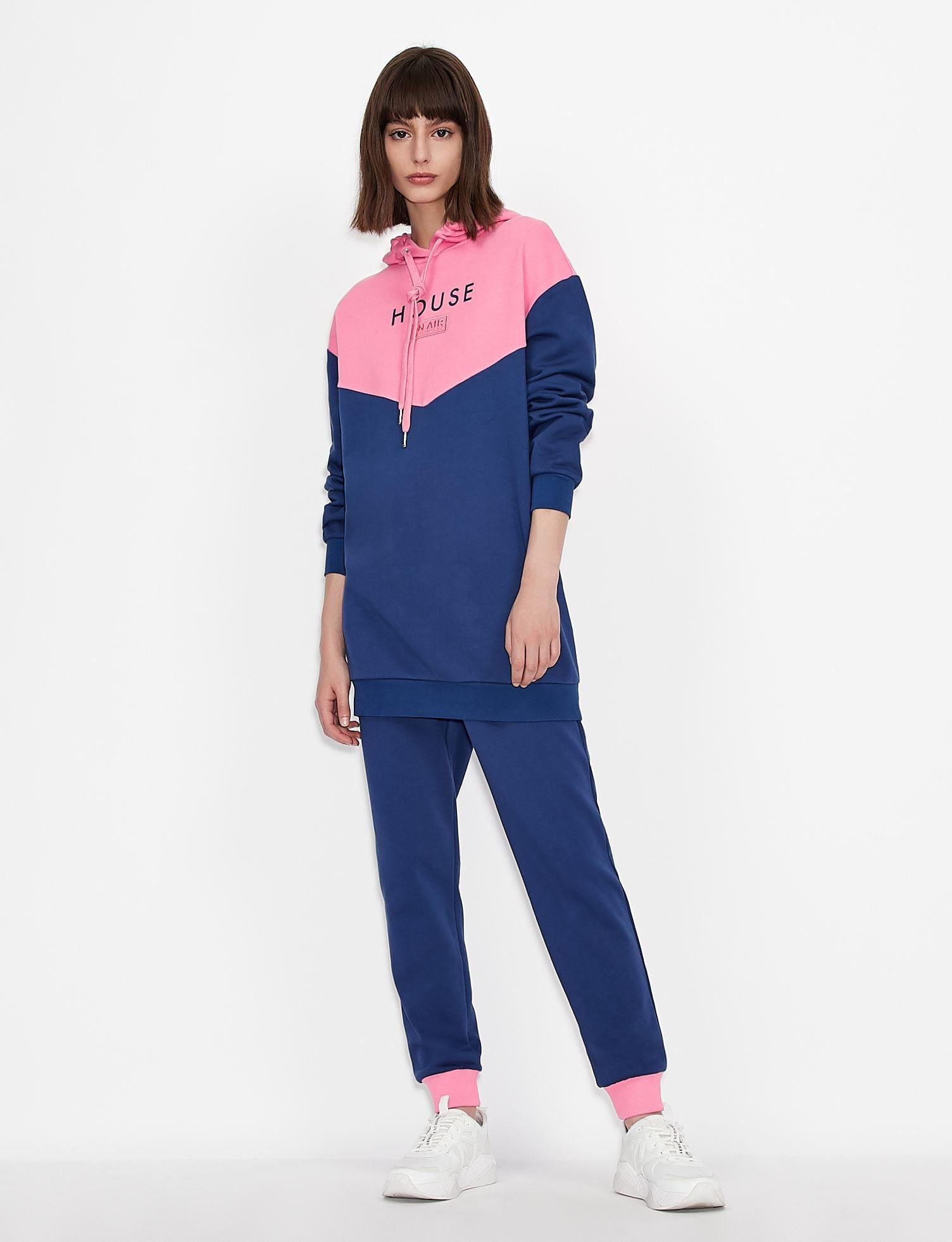 KAPİŞONLU RENKLİ SWEATSHIRT