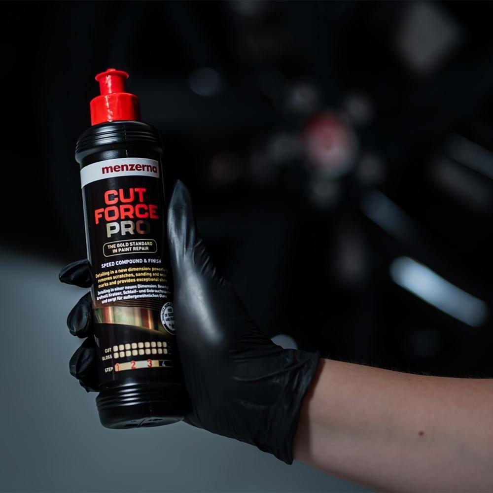 MENZERNA Cut Force Pro Altın Seri Ağır Çizik Giderici Kalın Pasta - 250 Ml