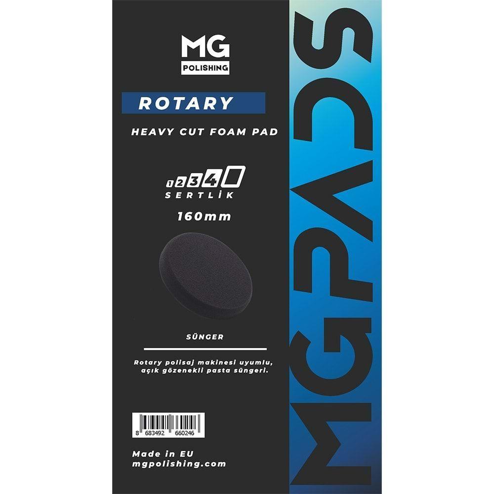 Mg Pads Gri Pasta Süngeri 160mm