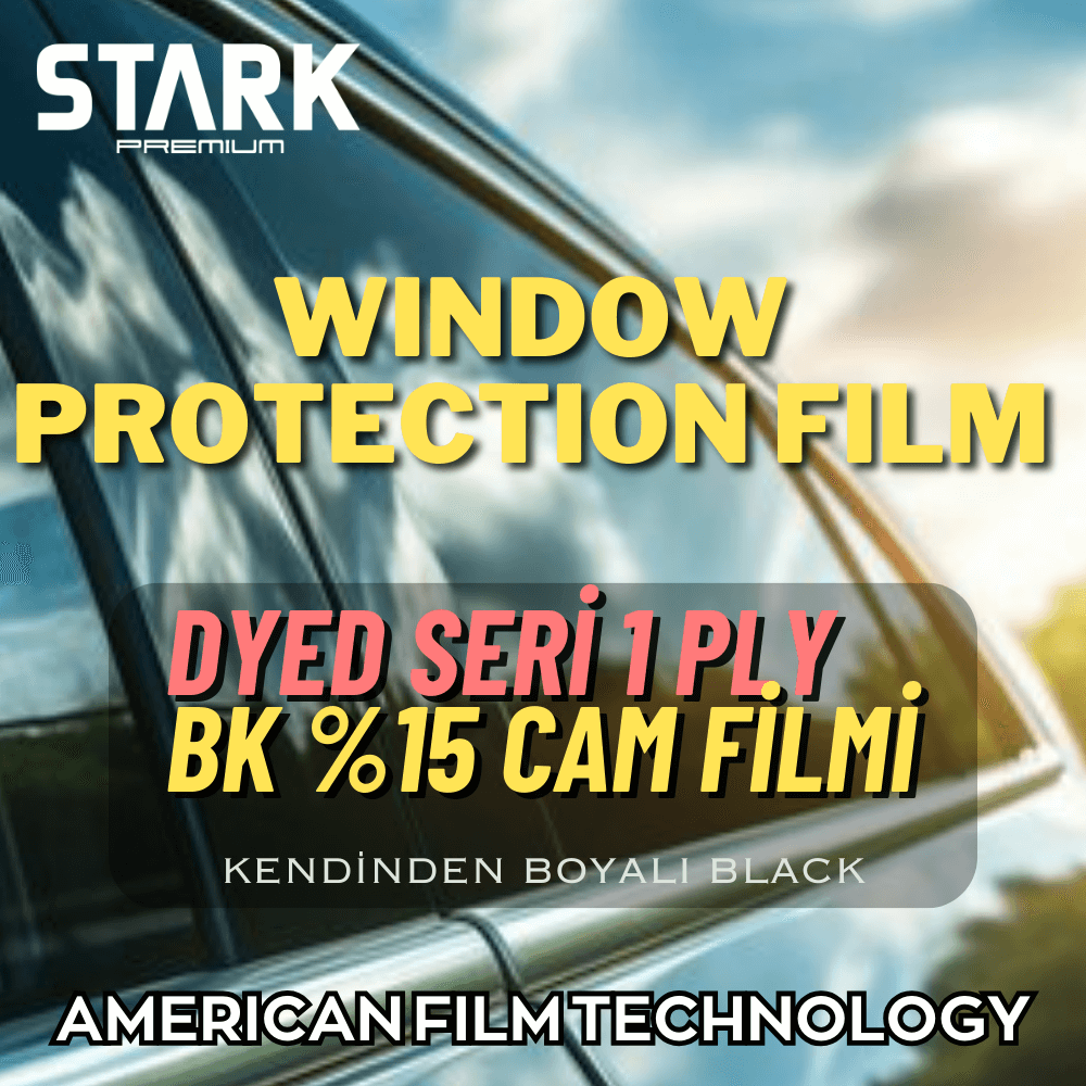 Stark HC Serisi 2 Ply BK-50 Araç Cam Filmi 152x30m