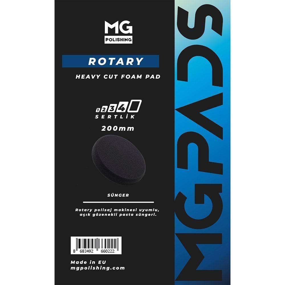 Mg Pads Gri Pasta Süngeri 200mm
