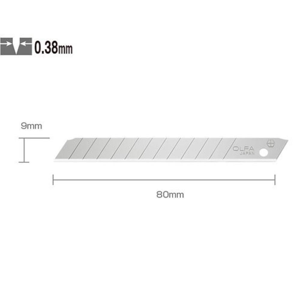 OLFA AB-50 Dar Maket Bıçağı Yedeği-Tekli