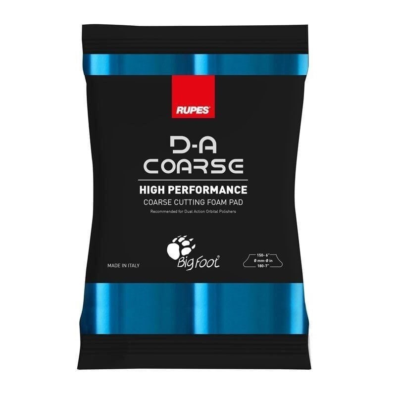 Rupes Da Coarse Orbital Kalın Pasta Süngeri Mavi 130/150mm