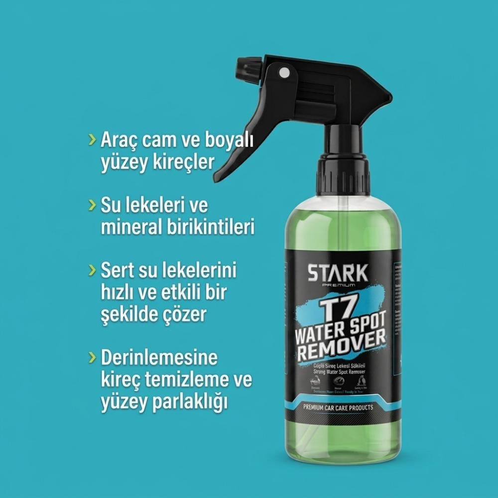 Stark T7 Water Spot Remover Güçlü Kireç Lekesi Sökücü 500ml