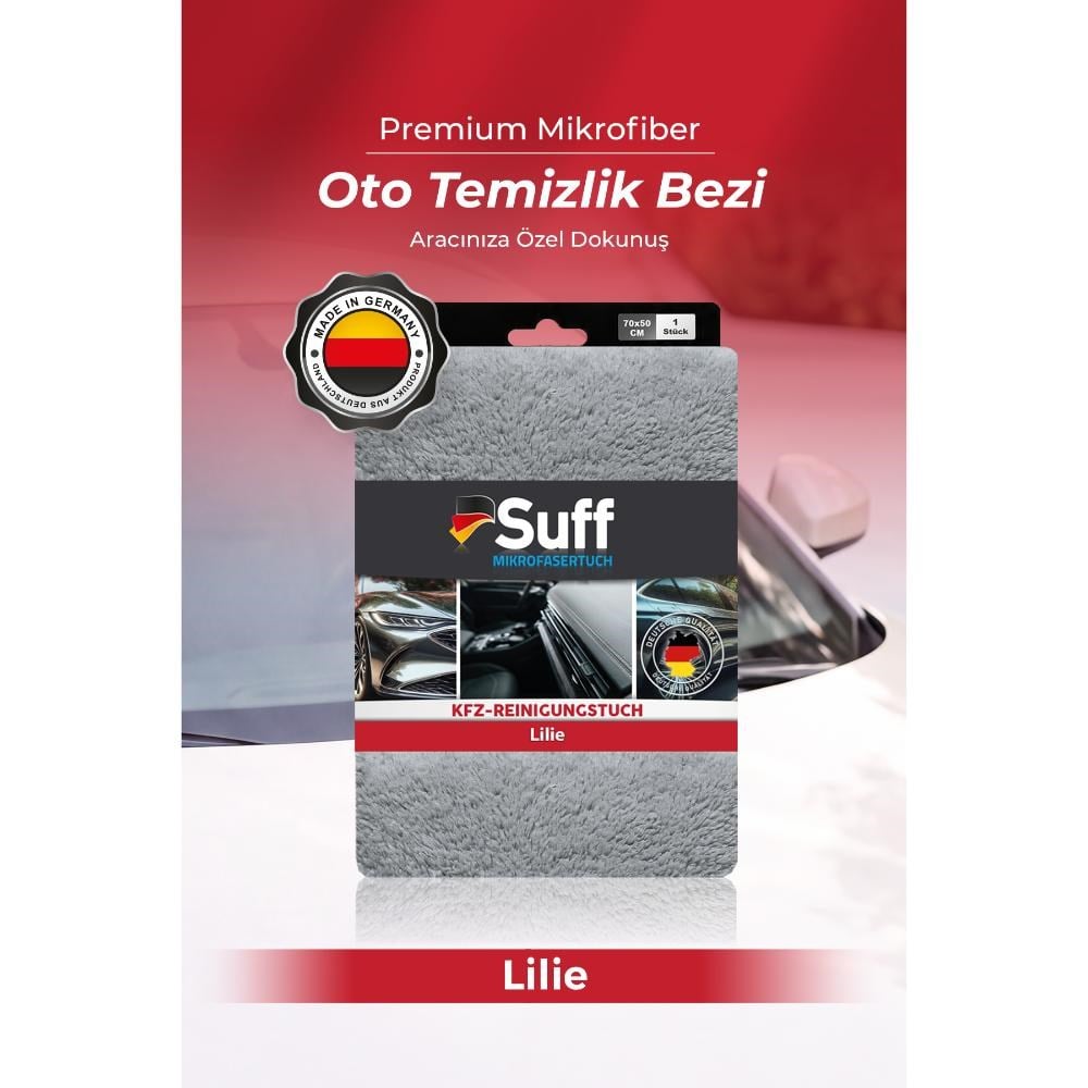 Suff Lilie (Zambak) Oto Temizlik Bezi 70x50