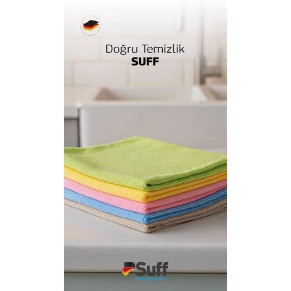 Suff Rose (Gül) Yüzey Bezi 40x30cm - 4'lü Set
