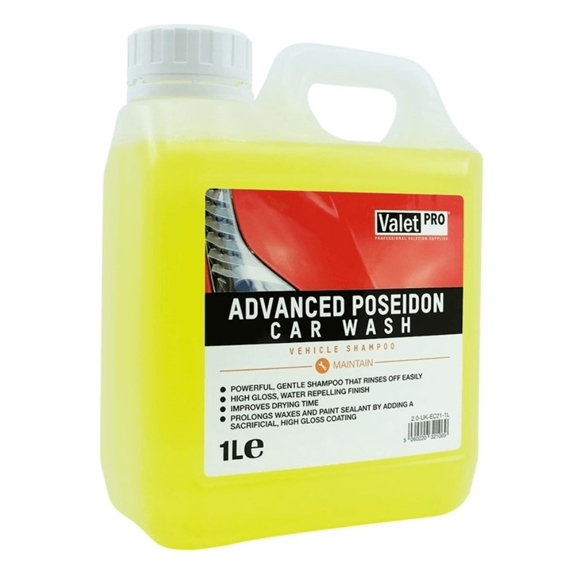 Valet Pro Advanced Poseidon - Cilalı Parlatıcı Şampuan 1lt