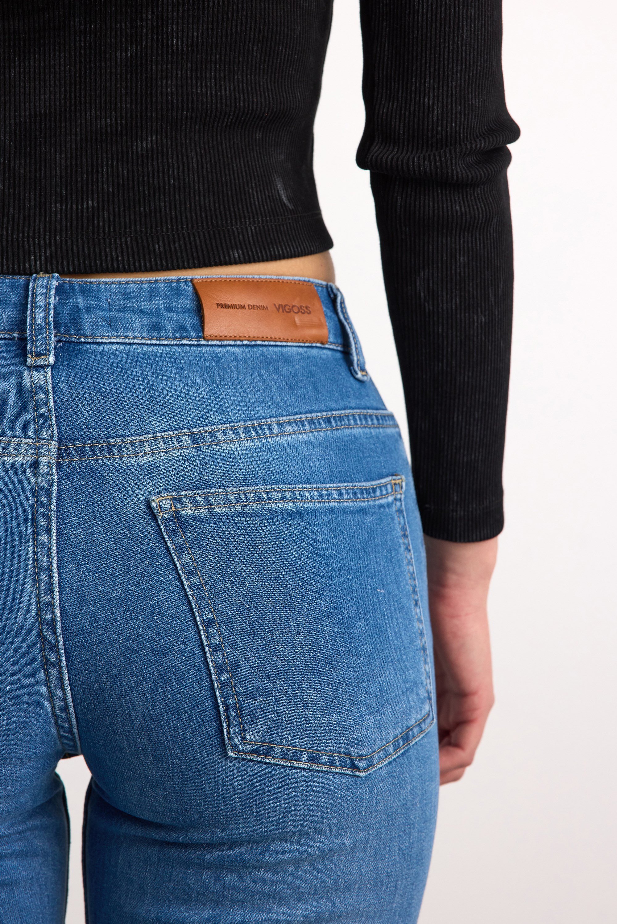24326-73603 KADIN BOOT CUT MID DENİM WAIST 24326-73603