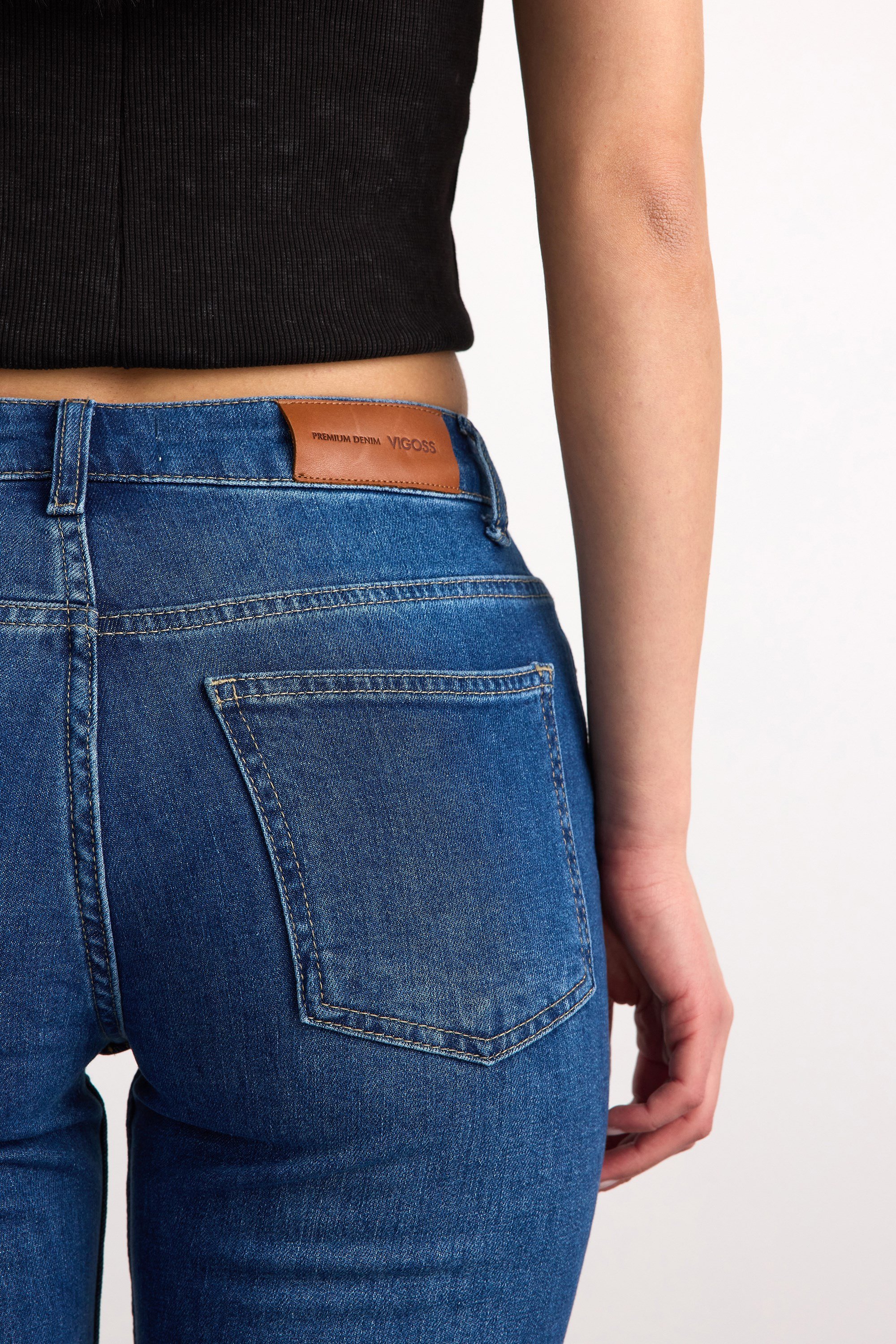 24326-73603 KADIN BOOT CUT MID DENİM WAIST 24326-73603