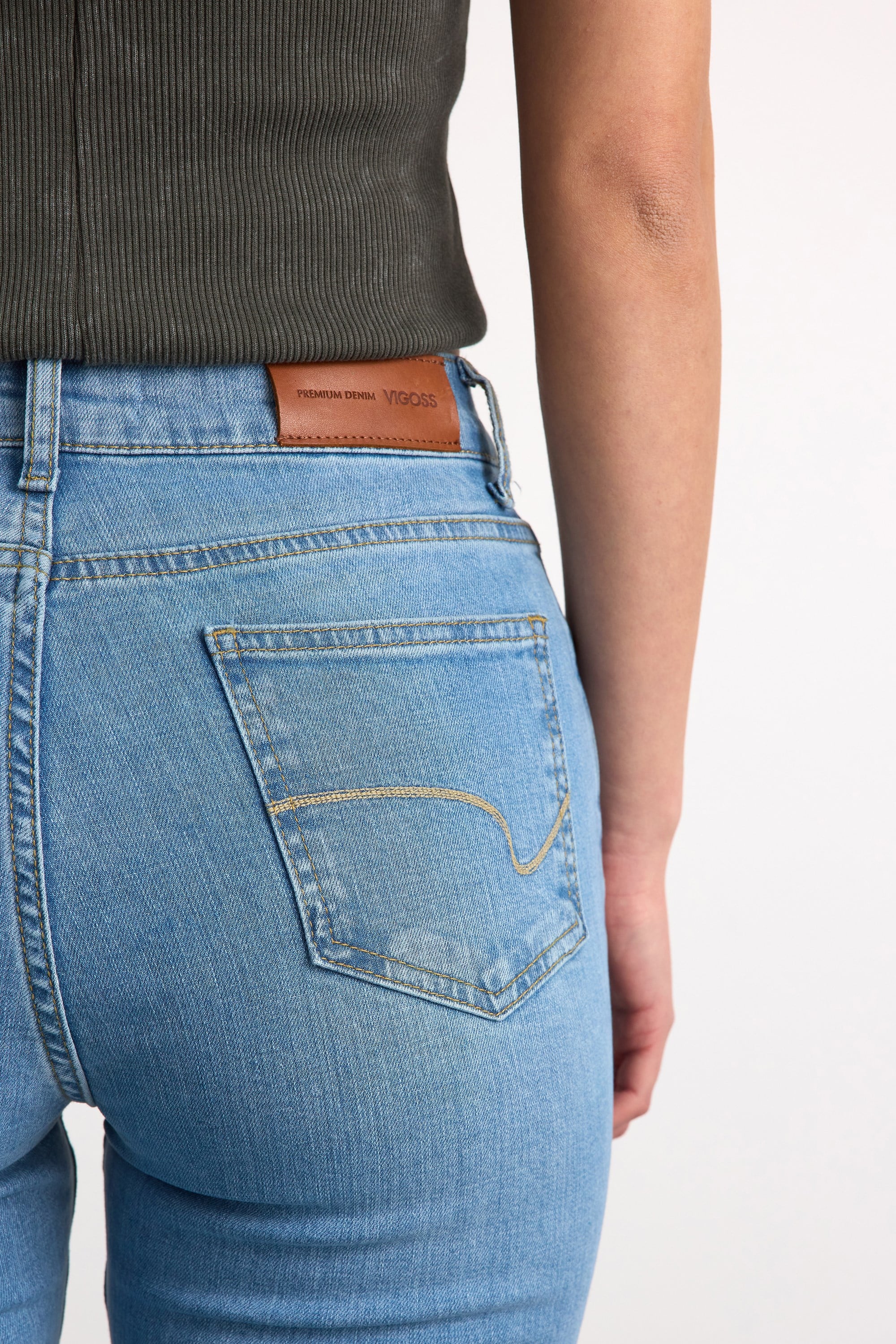 24352-70053 KADIN HIGHT WAIST FLARE DENİM PANTOLON 24352-70053