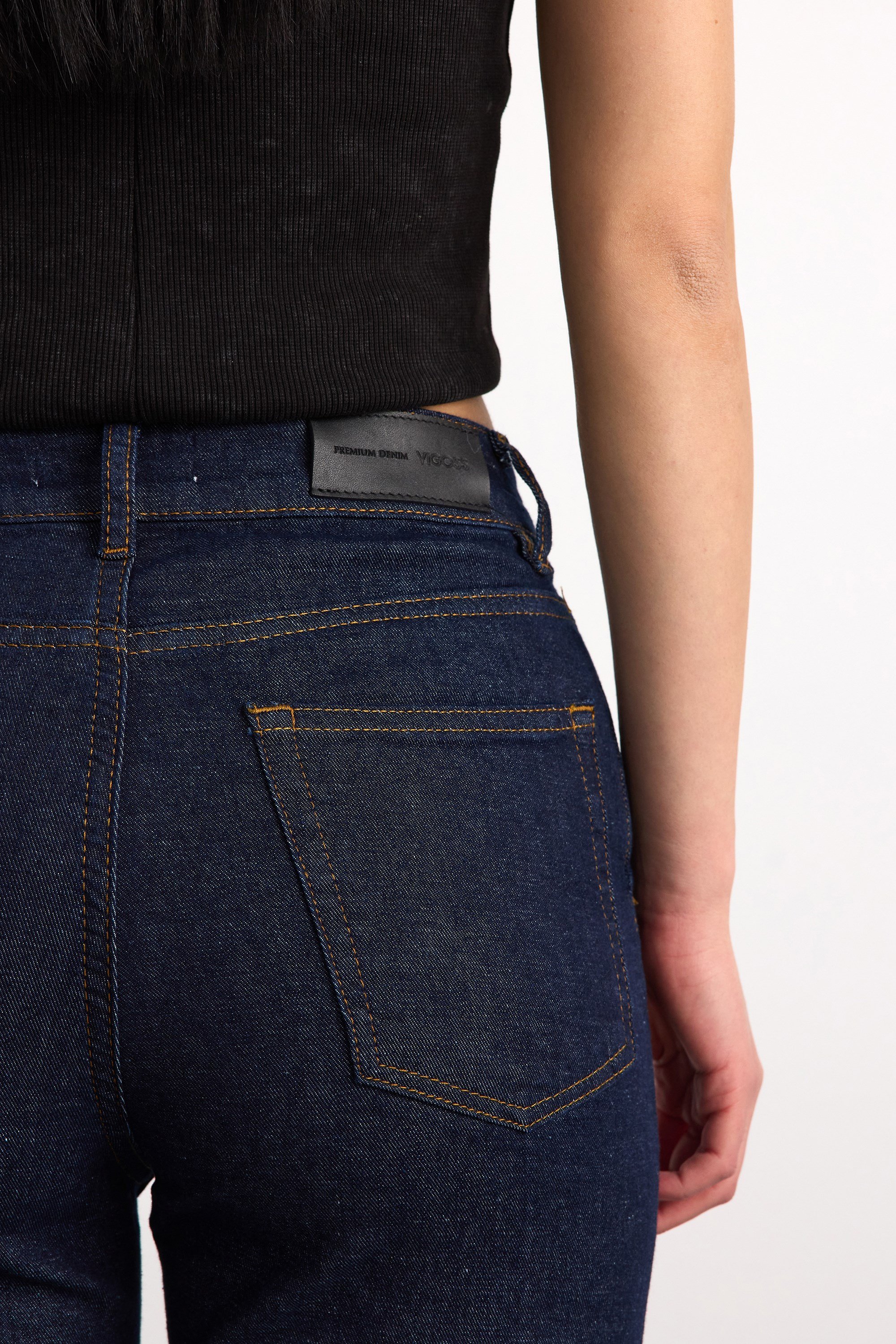 24357-73606 KADIN HIGH STRAIGHT DENİM PANTOLON 24357-73606