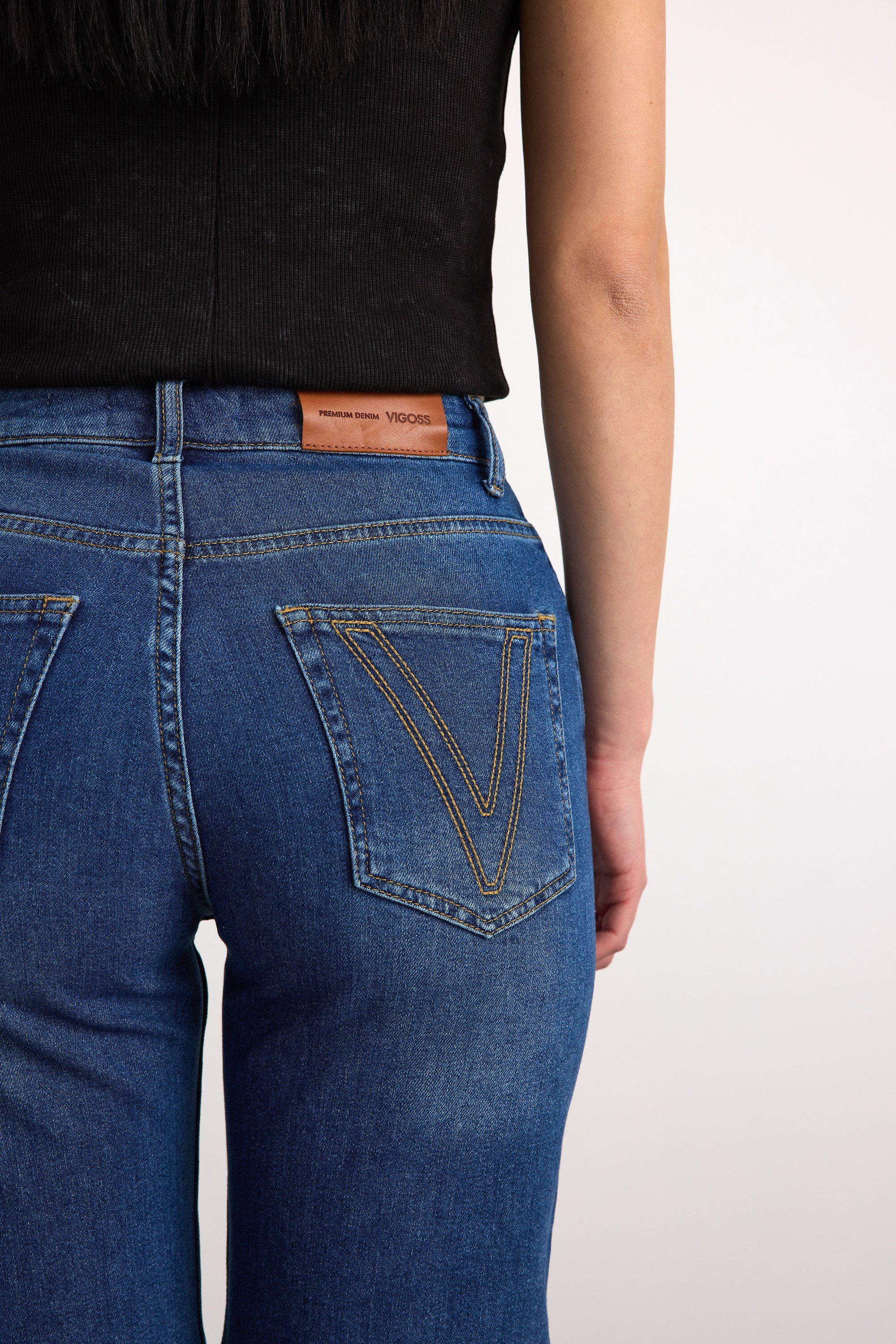 40391-73603 KADIN MOM FİT MID WAIST DENİM ŞORT 40391-73603