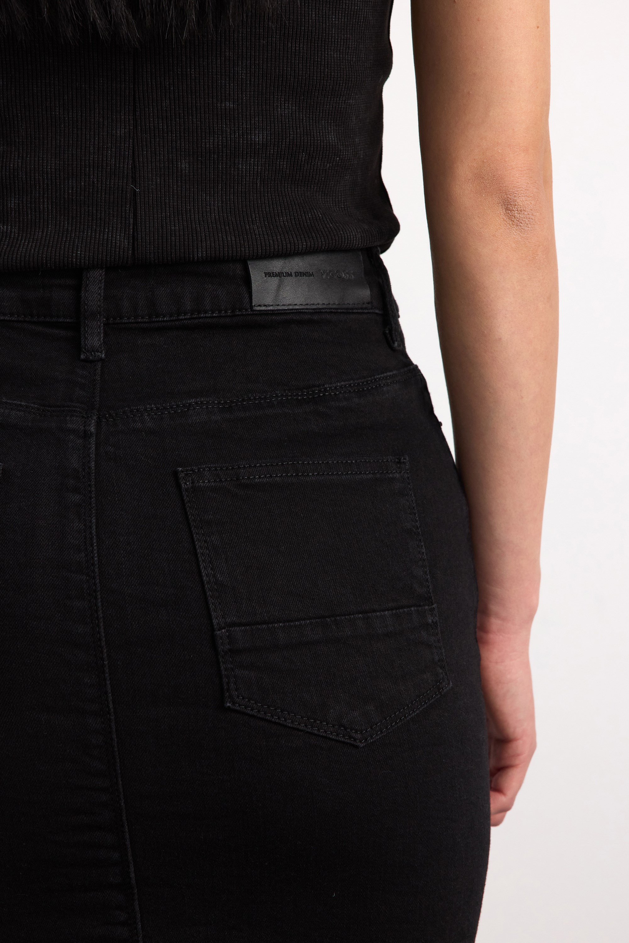 50286-73599 KADIN REGULAR FIT MIDI DENİM ETEK 50286-73599