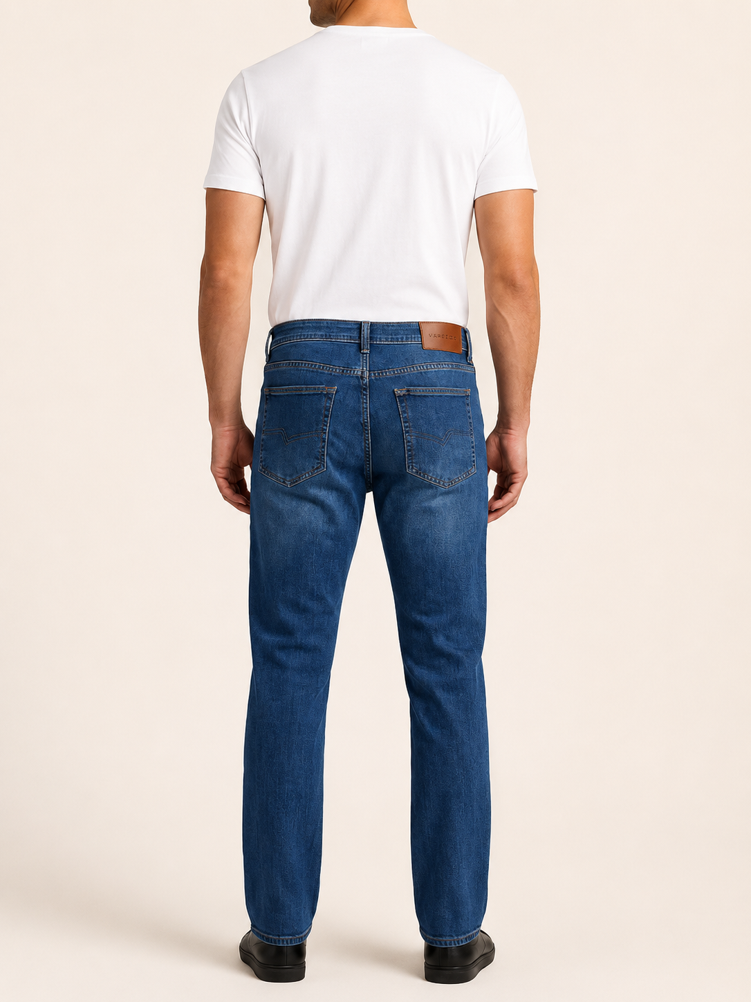 71991F-73604 ERKEK STRAIGHT FIT MID RISE DENİM PANTOLON 71991F-73604