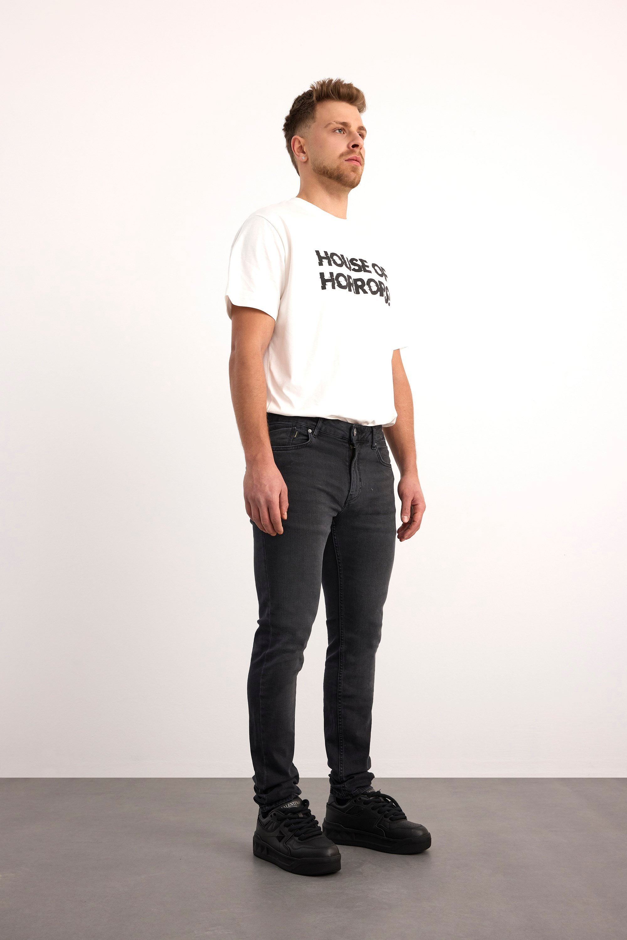 76083-73599 ERKEK DENİM COMFORD FİT MID WAIST SLİM LEG PANTOLON 76083-73599