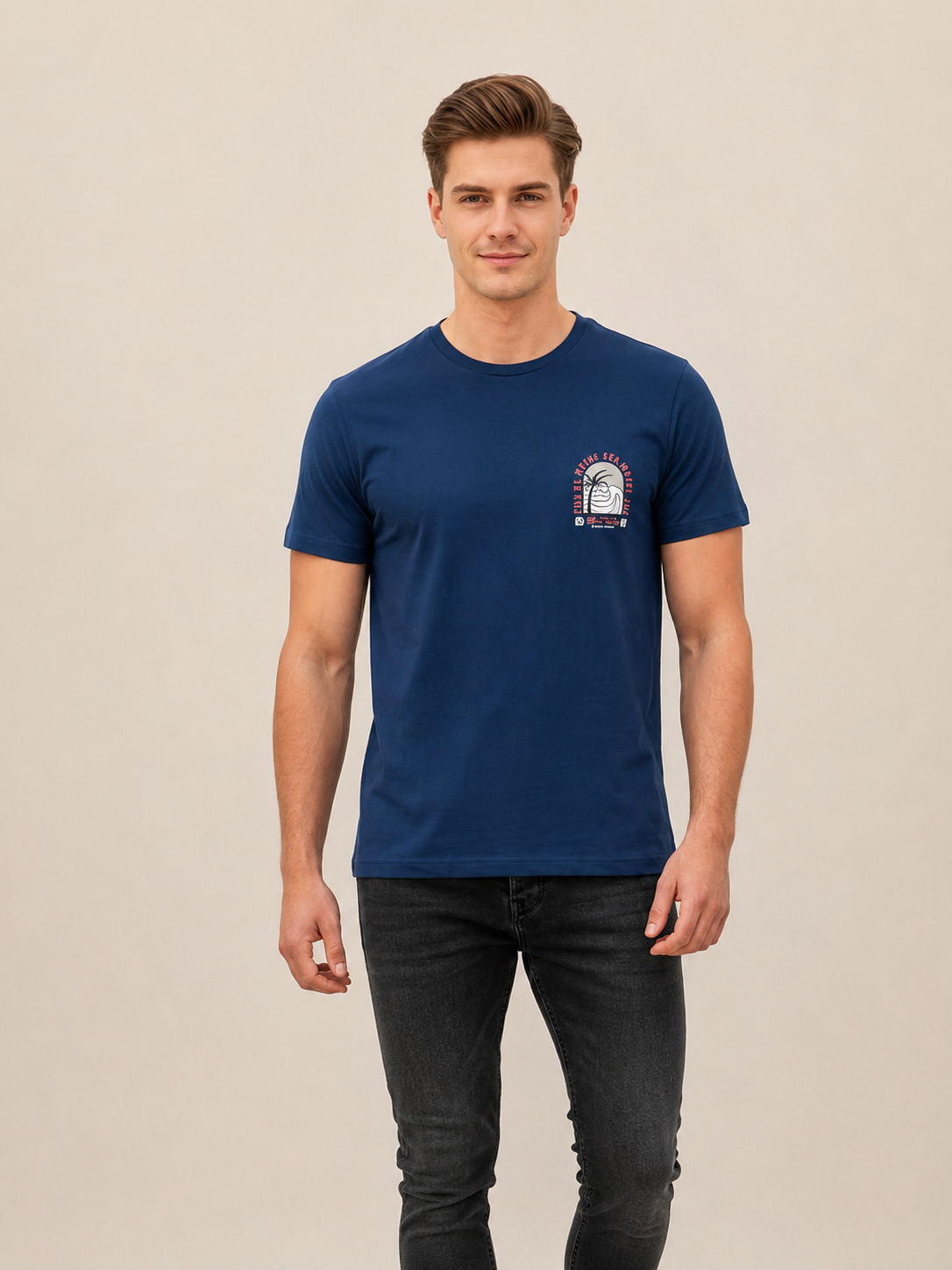 VIGOSS ACTION BASKILI ERKEK T-SHIRT 62813-03370