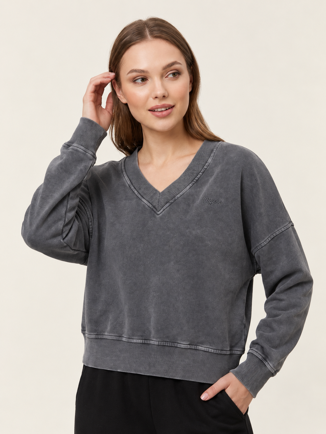 VIGOSS ACTION KADIN PARÇA BOYA SWEATSHIRT 13950-30034