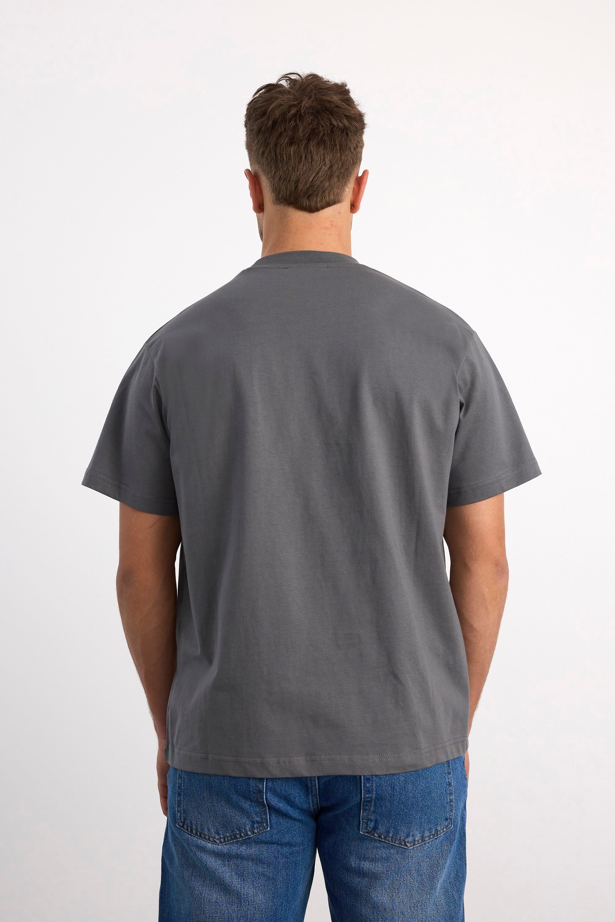 VIGOSS ACTION OVERSIZE BASKILI ERKEK T-SHIRT 63083-30226