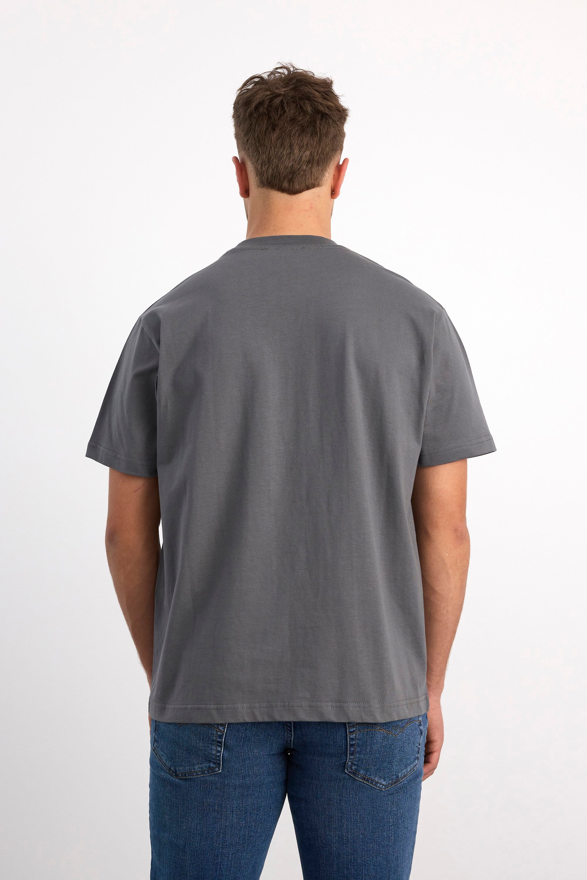 VIGOSS ACTION OVERSIZE BASKILI ERKEK T-SHIRT 63079-30226