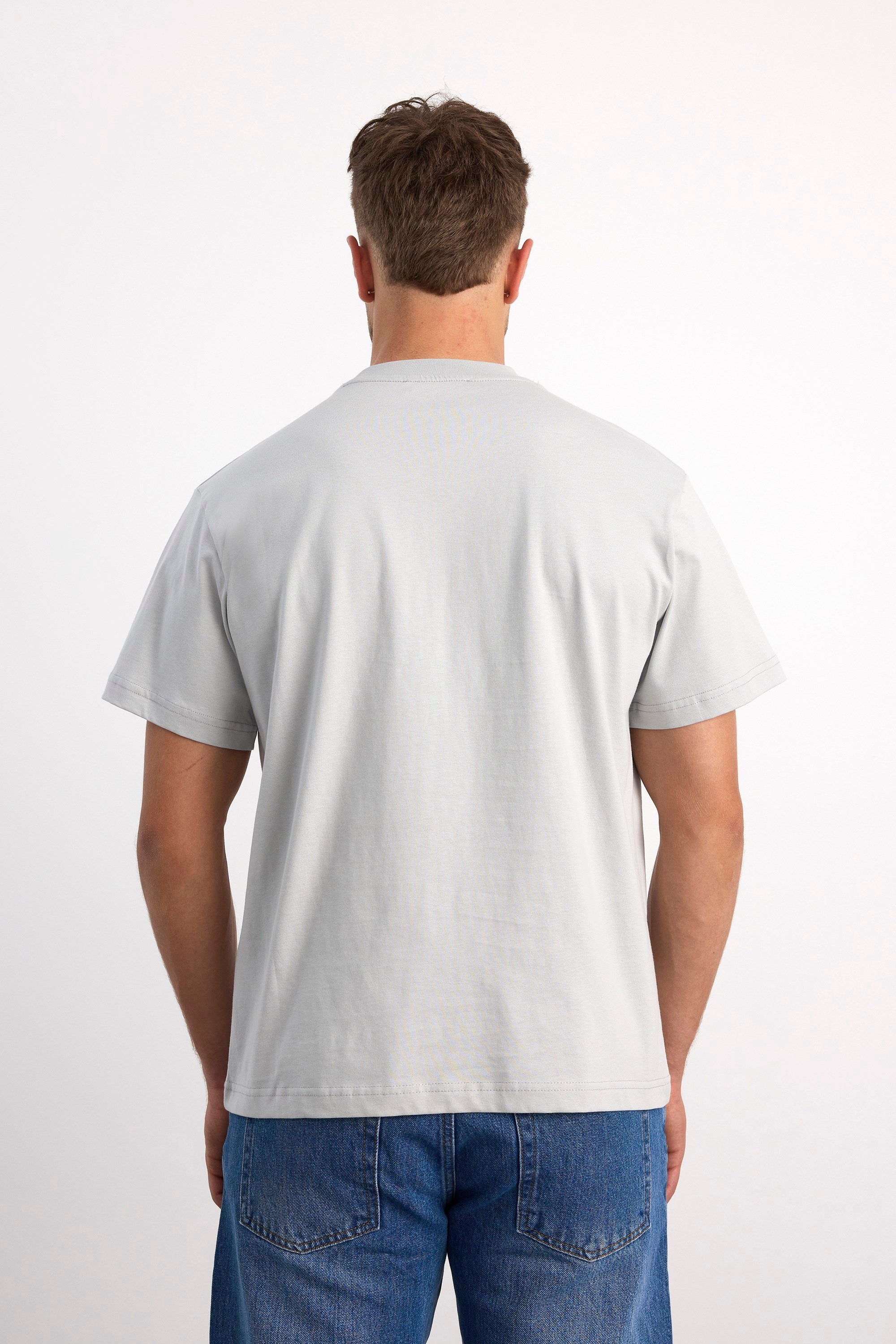 VIGOSS ACTION OVERSIZE BASKILI ERKEK T-SHIRT 63083-30226