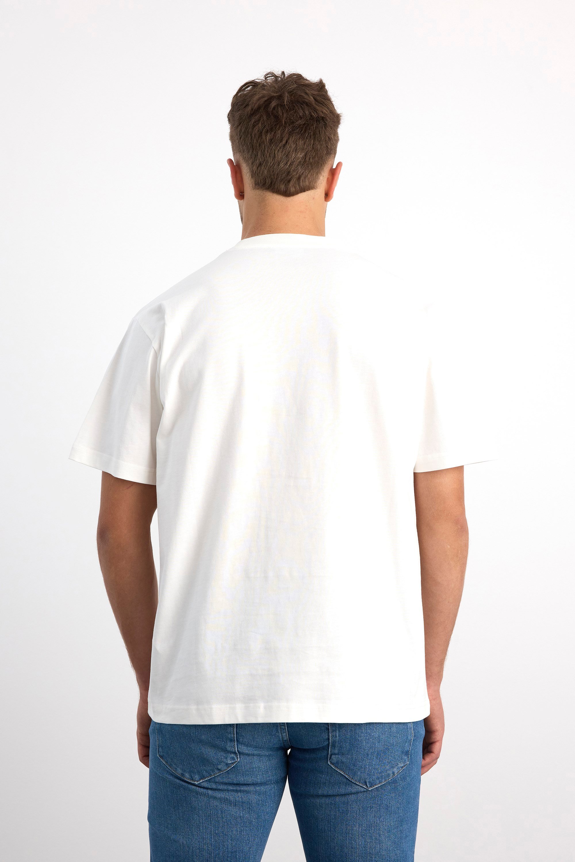 VIGOSS ACTION OVERSIZE BASKILI ERKEK T-SHIRT CEPLİ 63084-30226