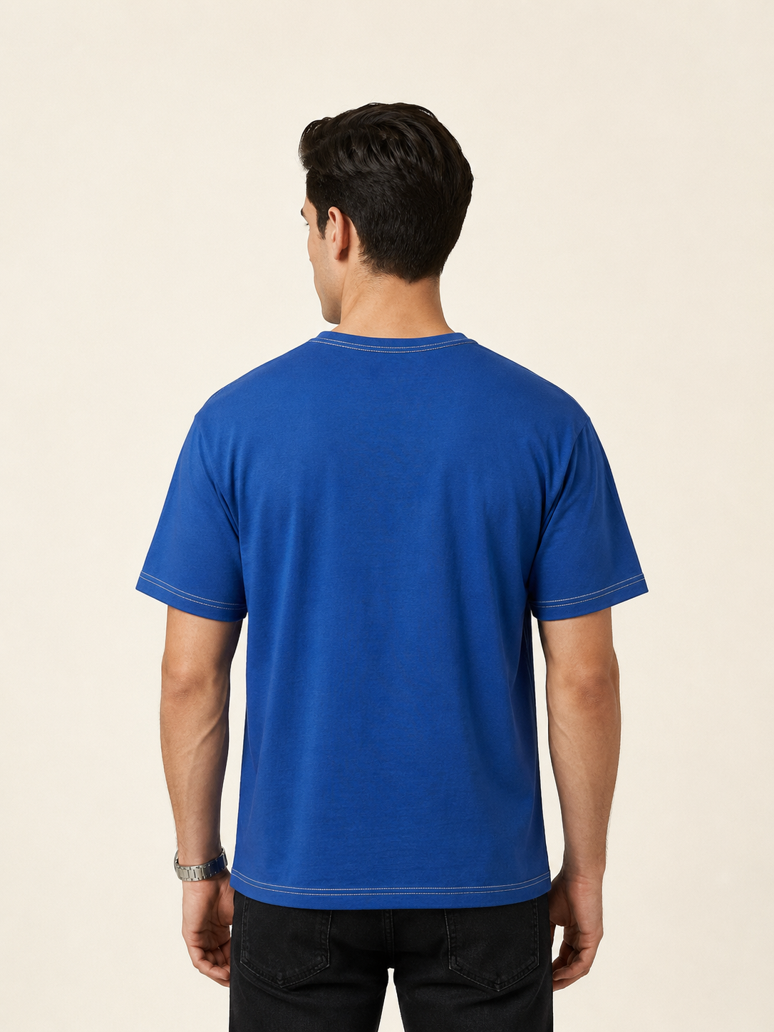 VIGOSS ACTION OWERSIZE BASKILI ERKEK T-SHIRT 62662-03501