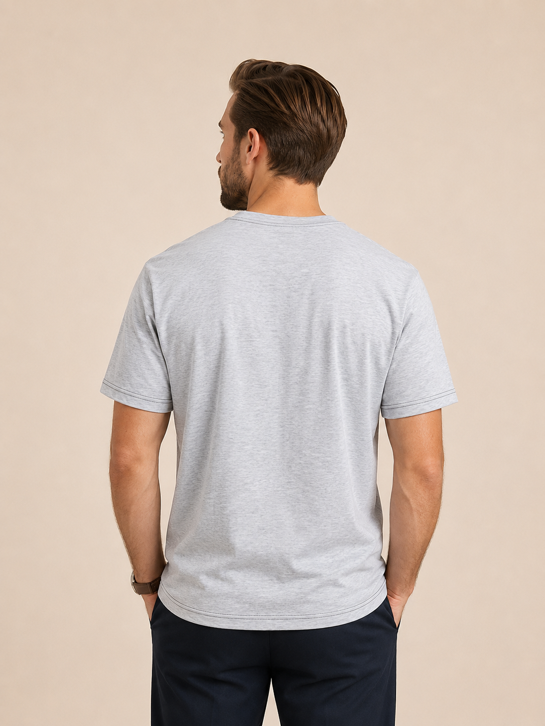 VIGOSS ACTION OWERSIZE BASKILI ERKEK T-SHIRT 62662-03501