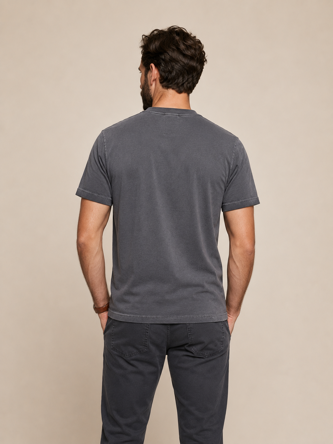 VIGOSS ACTION YAĞLI BOYAMA ERKEK T-SHIRT 62907-30226