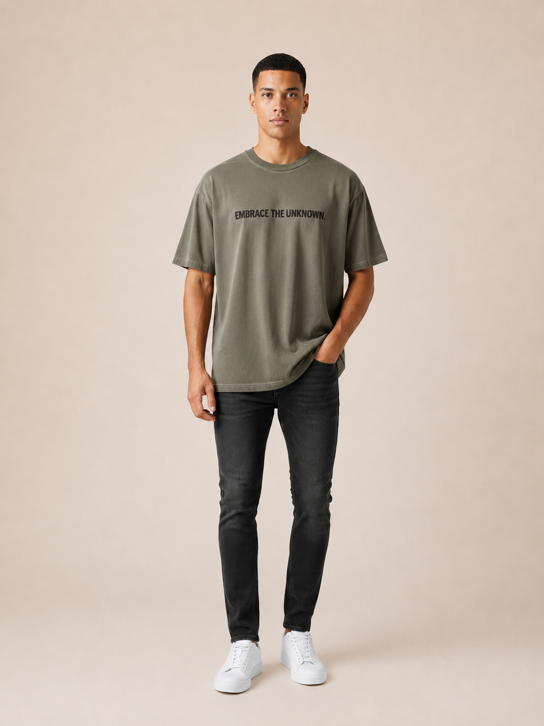 VIGOSS ACTION YAĞLI BOYAMA ERKEK T-SHIRT 62906-30226