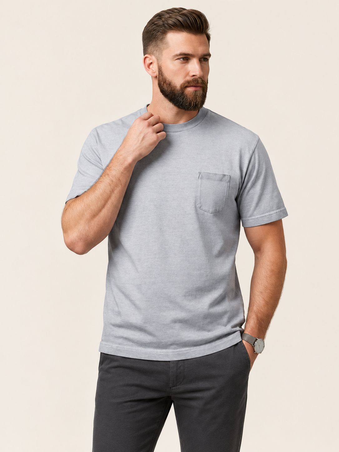 VIGOSS ACTION YAĞLI BOYAMA ERKEK T-SHIRT 62907-30226