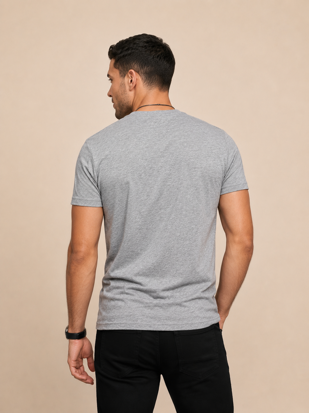 VİGOSS BASKILI ERKEK T-SHIRT 62361-30010