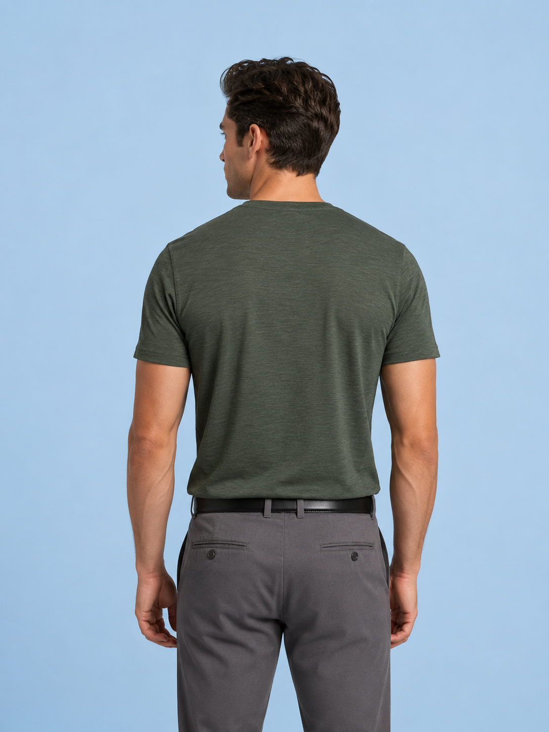 VIGOSS BASKILI FLAMLI ERKEK T-SHIRT 62002-03132
